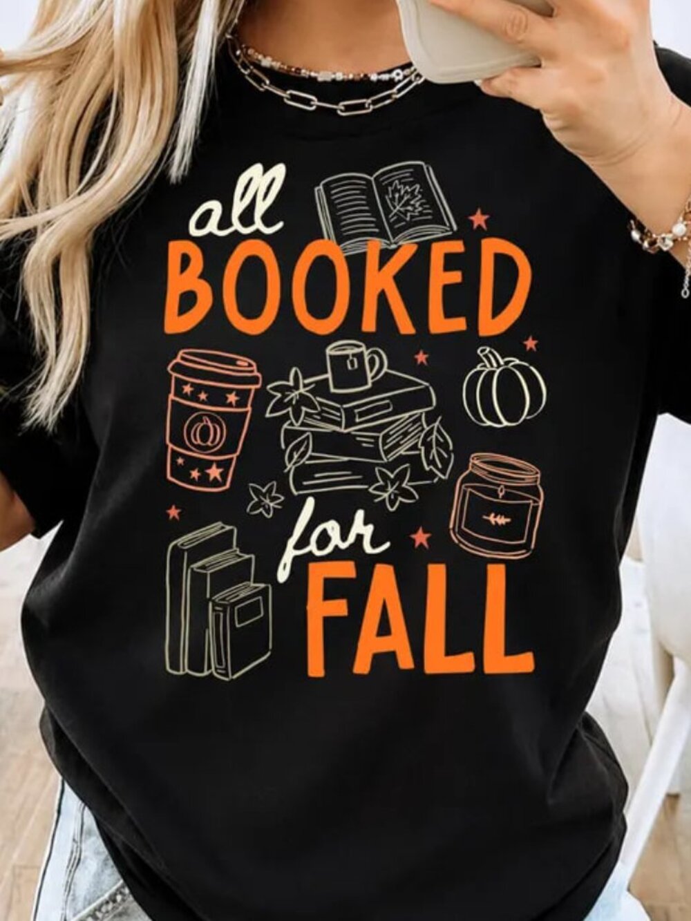 Fall Shirt, Graphic Book Shirt, Book Lover Gift